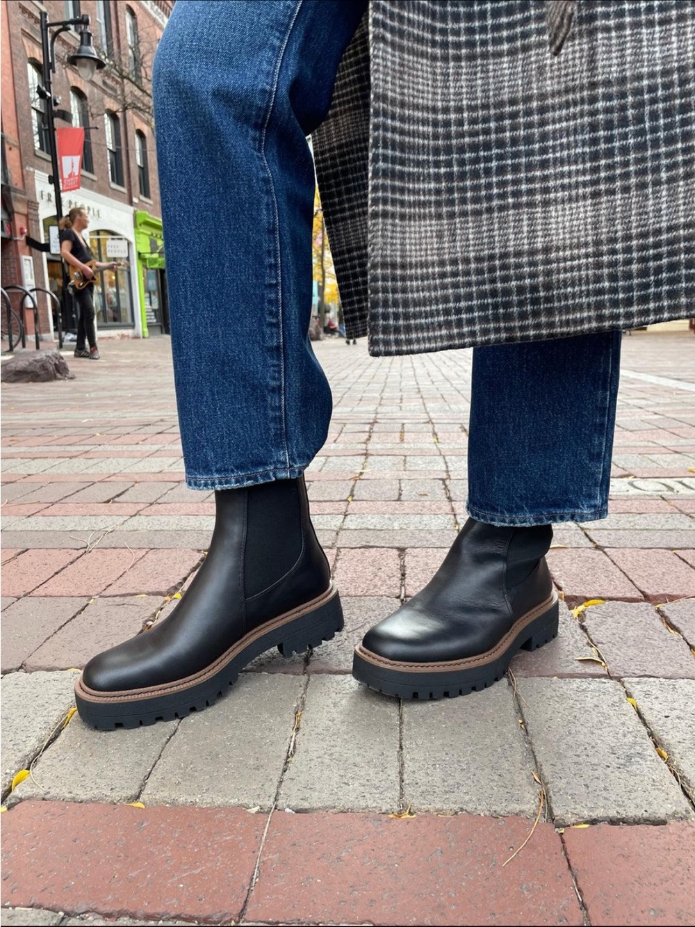 Sam Edelman Black Laguna Chelsea Boots